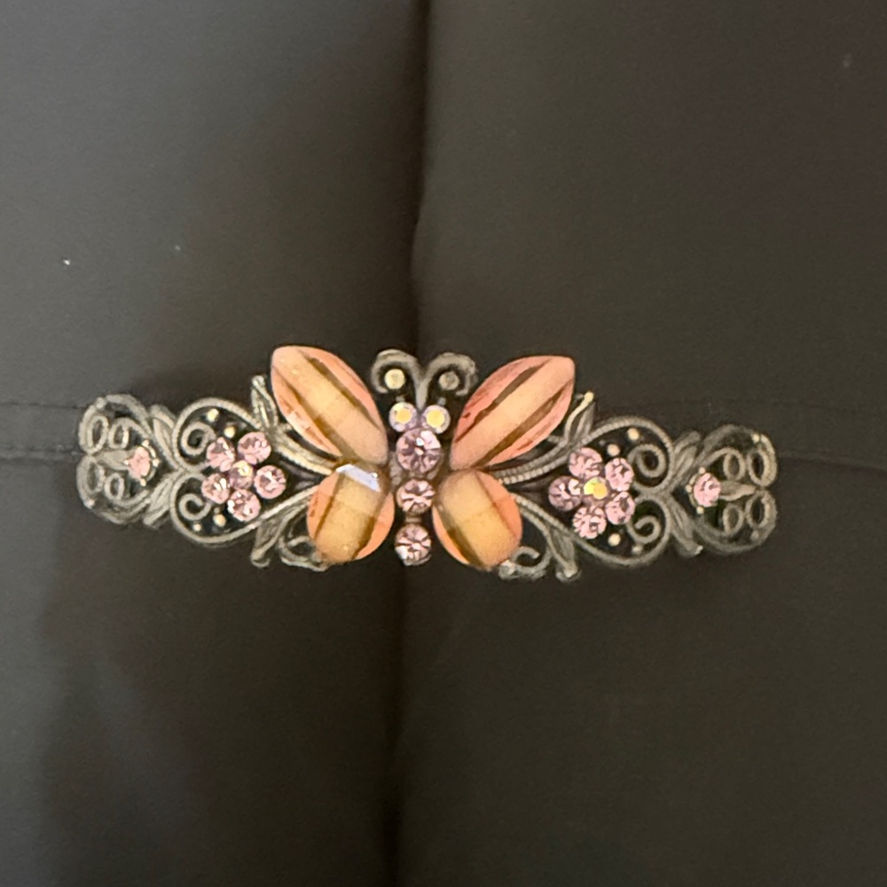 Elegant Butterfly Design hair barrette